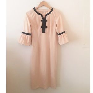 Bell Sleeve Midi Dress  NWOT